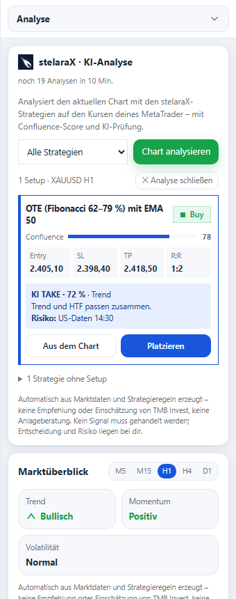 تحليل stelaraX في instaTrader